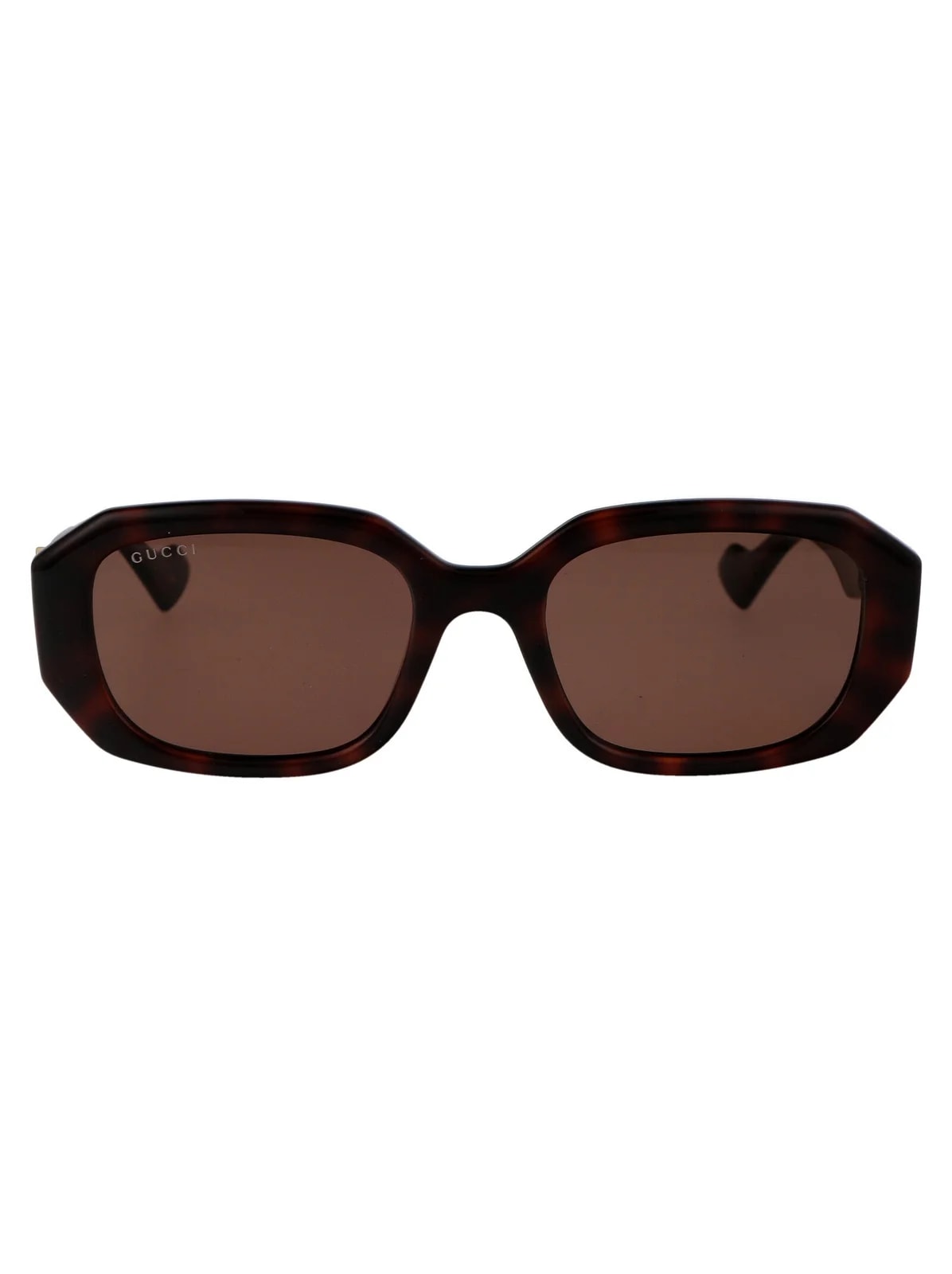 Gucci — Gucci Gg1535s Havana Injected Sunglasses — — Accessory — resale