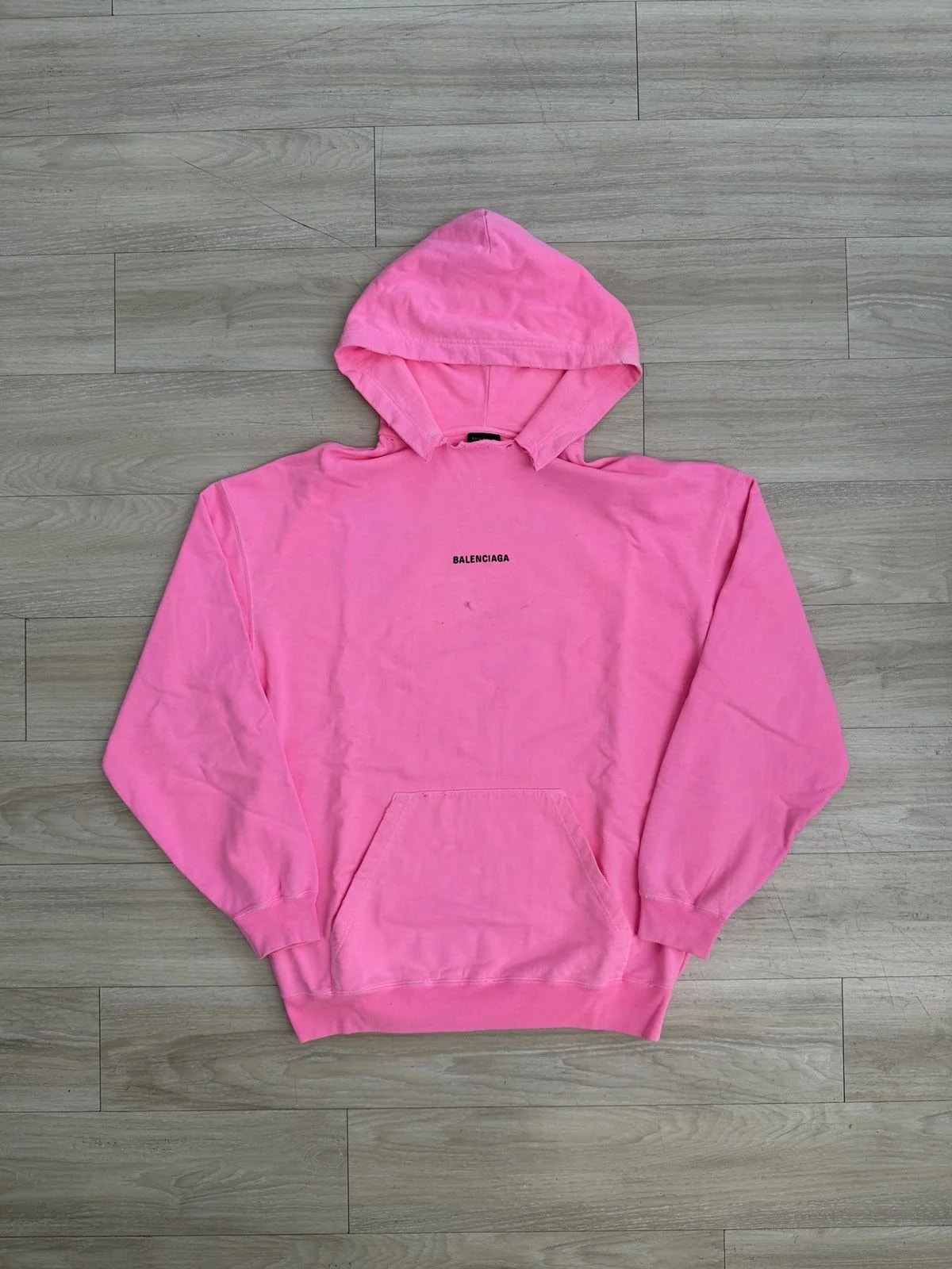 Balenciaga — Balenciaga Embroidered Logo Hoodie — streetwear — resale