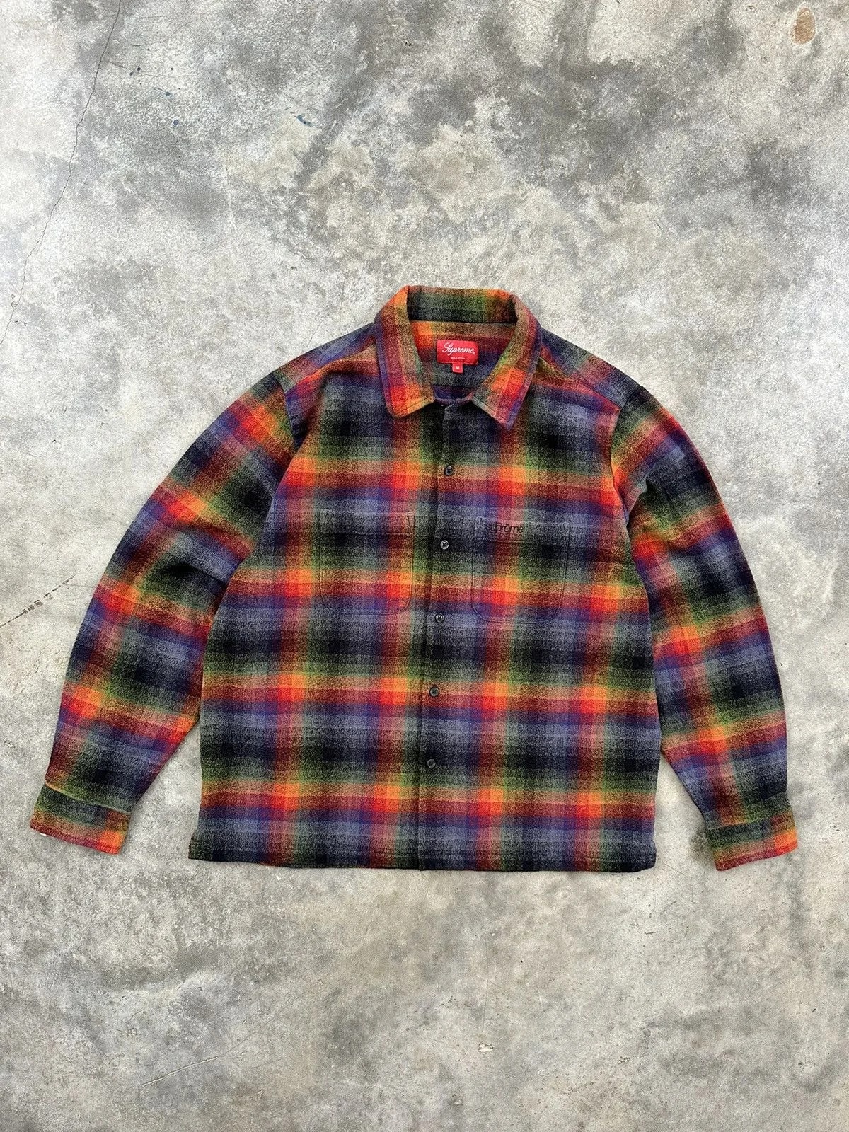 Supreme — Supreme Plaid Flannel Pocket Shirt — streetwear — resale