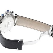 Cartier Pasha 38MM W3100355 Chronograph Beige / White Dial Quartz 's_965687 4