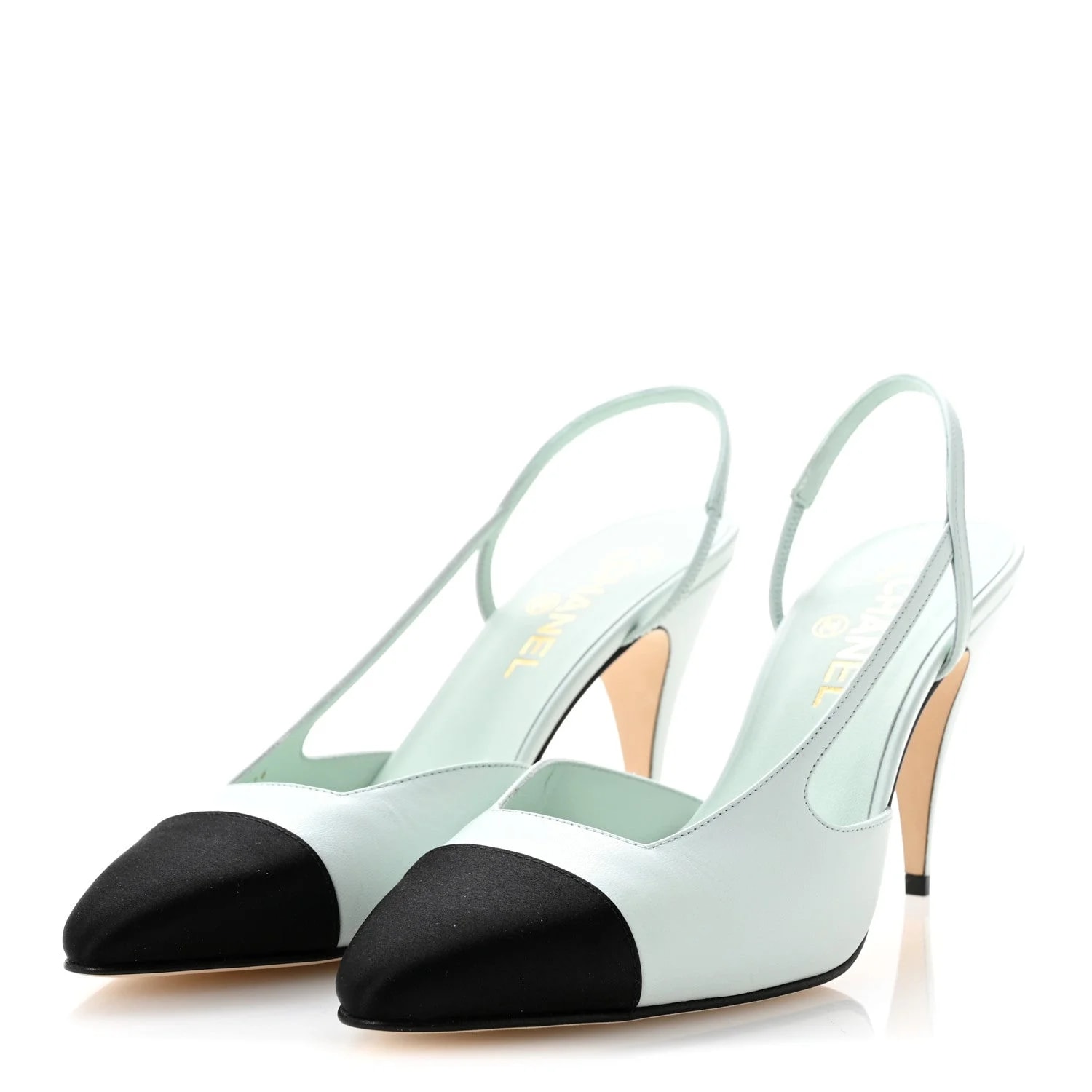 Embossed Cap Toe Slingback 40 Light 4