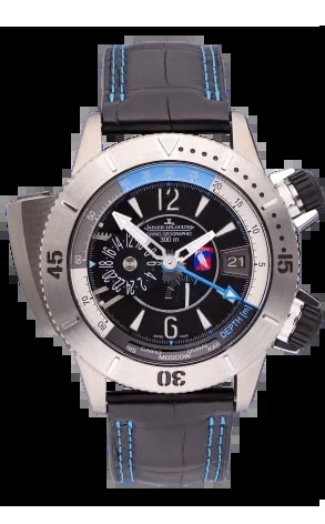 Worldofluxuryus — Jaeger-LeCoultre Master Compressor Diving Pro Geographic Titanium — Watch — resale