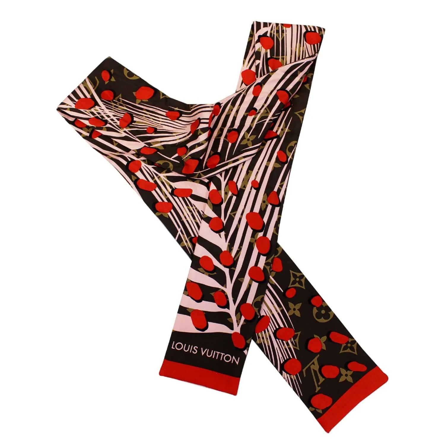 Louis Vuitton Jungle Print and Bandeau Scarf 4