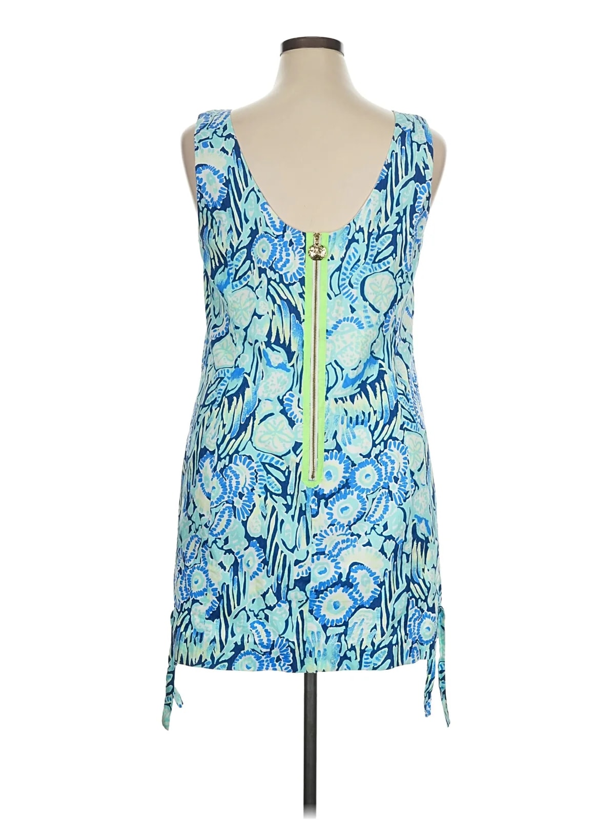 Lilly Pulitzer 100% Cotton Casual Dress Size 16 2
