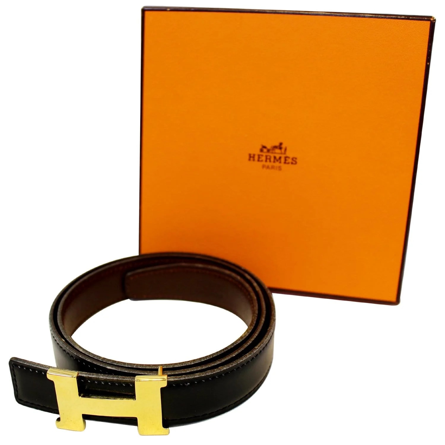 Hermès — Hermes Belt Constance Buckle H Reversible 70cm — Accessory — resale