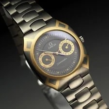 Omega Seamaster Polaris Titanium Quartz Day-Date 2