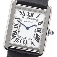 Cartier — Cartier Tank Solo SM W5200005 Silver Dial Quartz Watch_964101 — Watch — resale