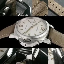 Panerai Luminor Due PAM01043 38mm Stainless Steel White Dial #SU092 4