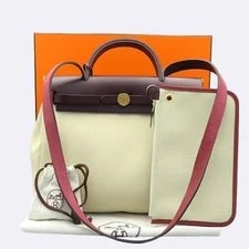 Hermès — Hermes Birkin 31 With Strap Fabric — Handbag — resale
