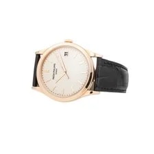 Patek Philippe Calatrava Date Rose Gold Silver Dial 38mm 5296R-010 Full Set 3