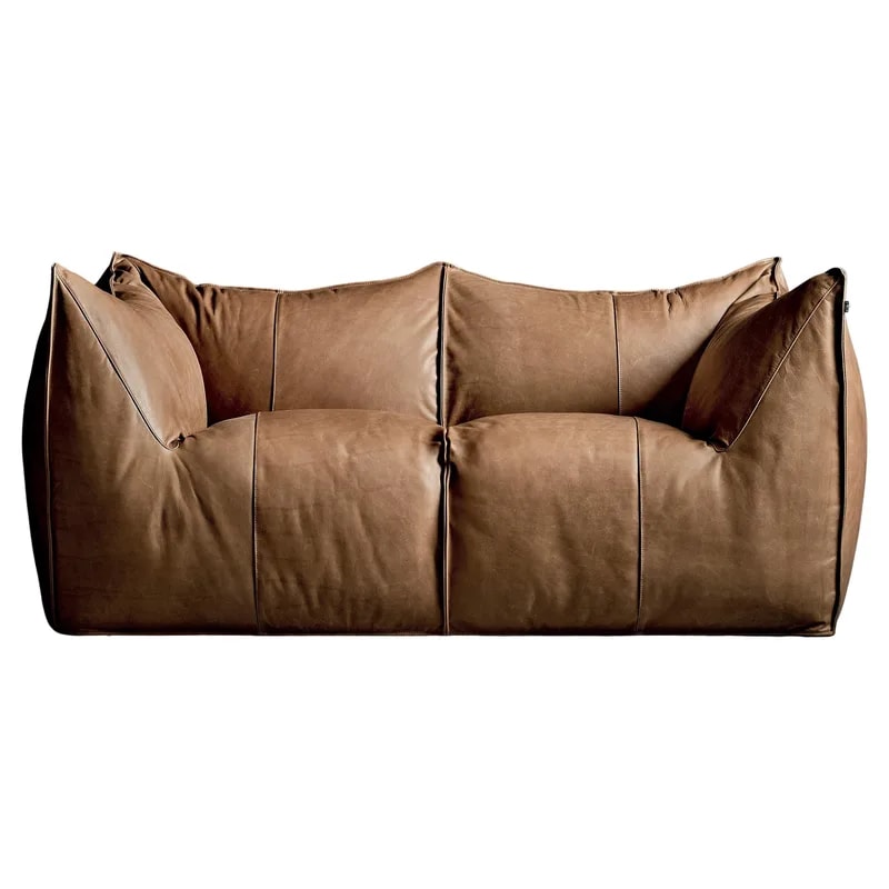 B&B Italia — Le Bambole 2-Seat By Mario Bellini for B&B Italia, 1970s, Reupholstered — Furniture — resale