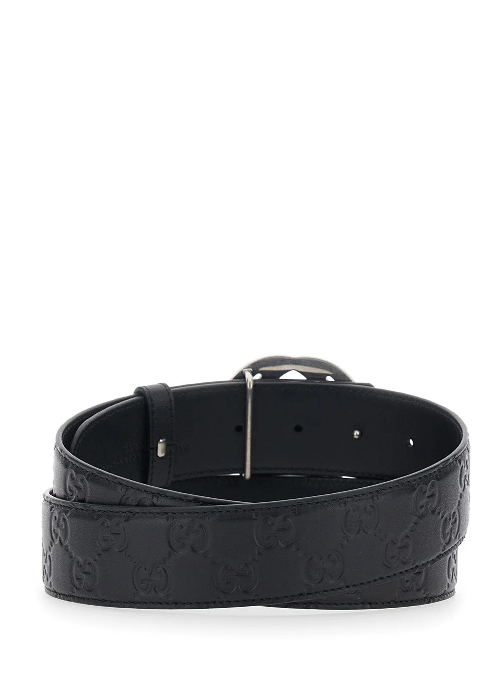 Gucci GG Buckle Embossed Belt — 2