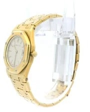 Audemars Piguet Royal Oak 66270BA Ivory Dial Quartz Watch 3