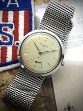 c1959 Patek Philippe 34mm Stainless REF: 3419 W/ Hockey Provenance 3