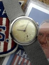 c1959 Patek Philippe 34mm Stainless REF: 3419 W/ Hockey Provenance 4