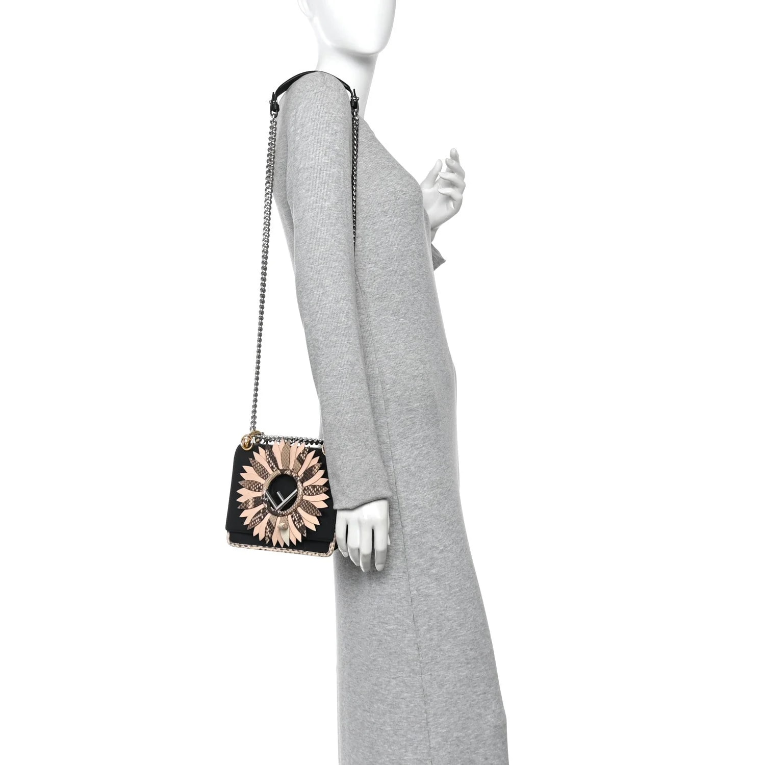 Vitello Century F Is Fendi Flower Burst Small Kan I 2