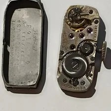 Gruen National Guildite 1920s Manual Wind 17J Same People Done Rolex Working 4