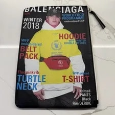 Balenciaga WFP AW18 Magazine Print Italy 2