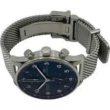 IWC IW371491 41mm SS Navy Dial Automatic Chronograph 2018 #OKW723 3