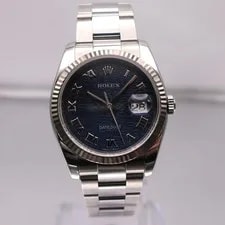 Rolex Datejust 36mm Steel Blue Jubilee Dial Fluted Automatic 116234 2