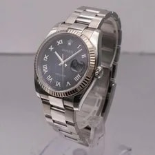 Rolex Datejust 36mm Steel Blue Jubilee Dial Fluted Automatic 116234 4