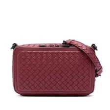 Bottega Veneta — Bottega Veneta Double Zip Dark — Handbag — resale
