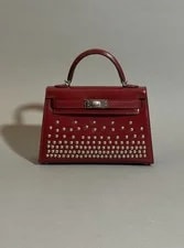 Hermès Kelly Sellier 20 Clouté H 2