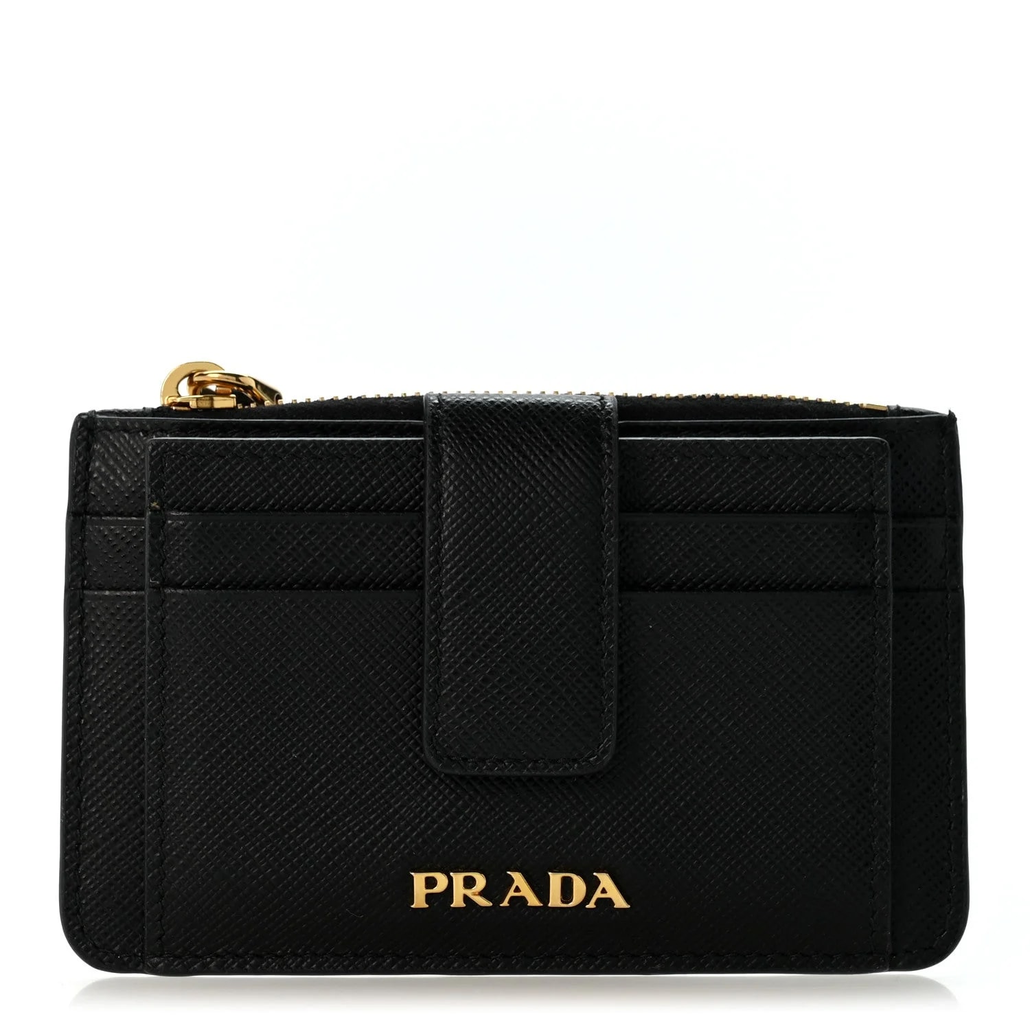 Prada — Metal Coin Case Card Holder — Accessory — resale