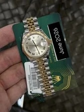2026 Rolex Datejust 31 Silver Diamond Roman Six Dial on Jubilee 278273 Card 2