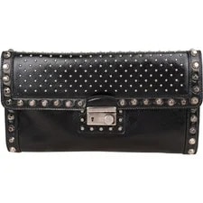 Prada — Prada Move Studded Lock Evening — Handbag — resale
