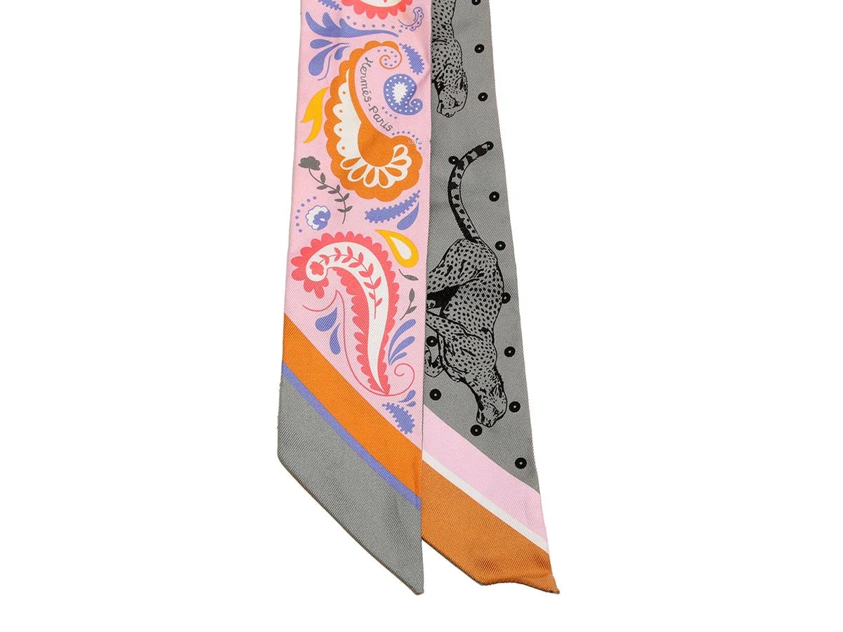 Hermès Guepards Bandana Twilly 2