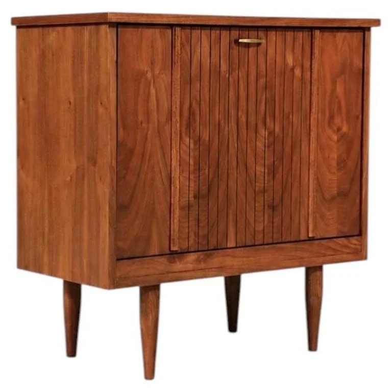 Lane Furniture — Newly Refinished - Mid Century Modern Record Cabinet By Lane — Furniture — resale