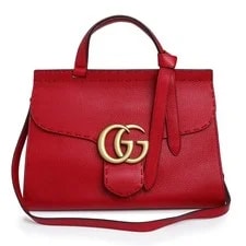 Gucci — Gucci GG Marmont Top Handle Small 421890 #BCB1196 — Handbag — resale