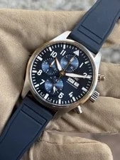 IWC Chronograph Pilot Blue Dial 43 IW378011 2026 le Petit Prince 3