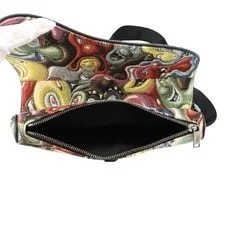 Dior X Kenny Scharf Saddle Crossbody Auth Italy 3