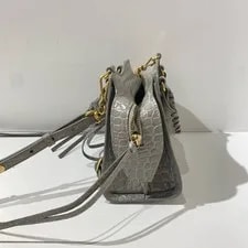 Balenciaga Mini Embossed Motorcycle Top Handle Crossbody 2
