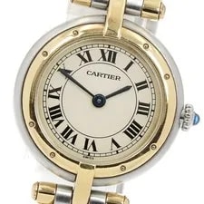 Cartier — Cartier 84084244 Panth Re Round 3 Row Quartz 921219 From Japan — Watch — resale
