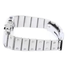 Cartier Santos Galbe SM 24mm SS White #C18577 2