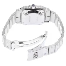 Cartier Santos Galbe SM 24mm SS White #C18577 3