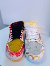 【US10】NIKE SB Dunk LOW PRO QS Raygun Tie-dye CZ6501-101 Vnds No Box 2