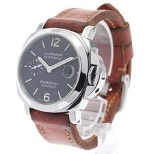 Officine Panerai Luminor Marina PAM01048 40mm Black Dial Automatic #C3443 2