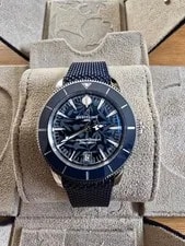 Breitling SuperOcean Heritage B31 40 Blue Kelly Slater Both Straps AB31101A1C1A1 3