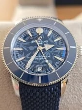 Breitling SuperOcean Heritage B31 40 Blue Kelly Slater Both Straps AB31101A1C1A1 4