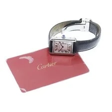 Cartier Tank Solo SM WSTA0030 Silver Dial Quartz Watch_963175 2