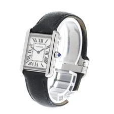 Cartier Tank Solo SM WSTA0030 Silver Dial Quartz Watch_963175 3