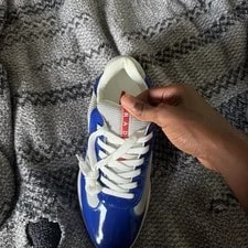 Prada / Low Top Lace-Up Logo Athletic 2