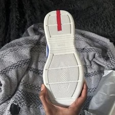 Prada / Low Top Lace-Up Logo Athletic 4