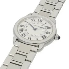 Cartier Ronde Solo de SM W6701004 Stainless Steel 29.5mm Silver Dial #RZW277 4