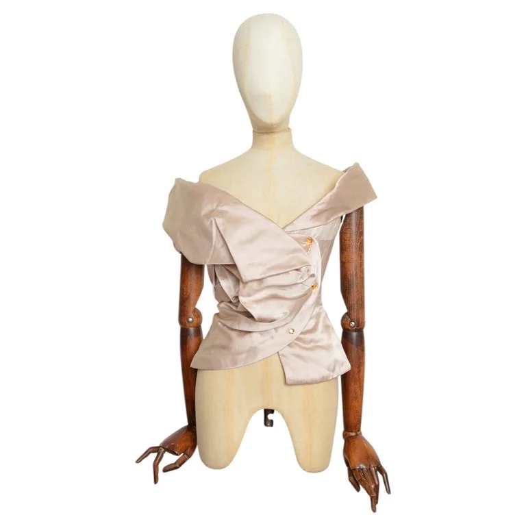 Vivienne Westwood, Vivienne Westwood Gold Label — Vivienne Westwood Label Oyster Corset - Bustier Top — Clothing — resale