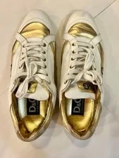 Dolce&Gabbana 8.5US D&G White Gold Color Spider ITA 2